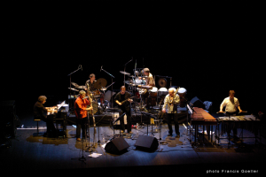 Nadja Septet : "Matières" (photo Francis Goeller) Photo de l'ensemble Nadja Septet - Carré Magique Lannion - 2009