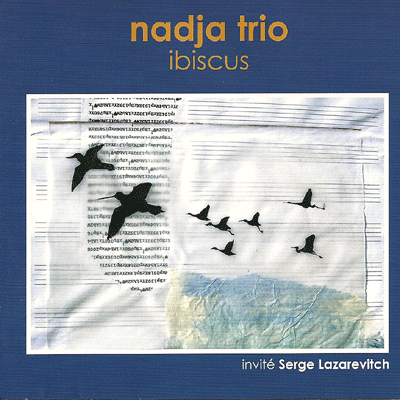 Jaquette CD Nadja Trio "Ibiscus"