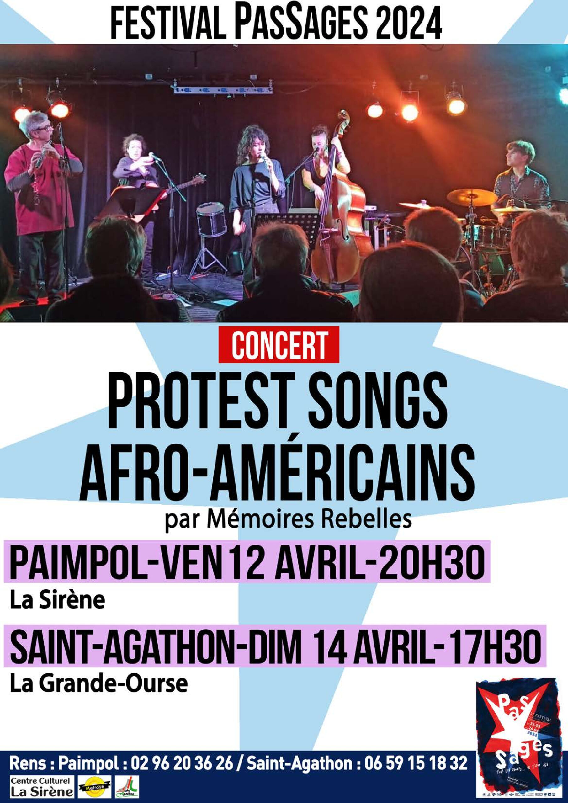MÉMOIRES REBELLES : Protest Songs Afro-Americains